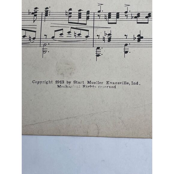 1913 Antique Louise Waltzes Sheet Music Stuart Mueller - Picture 3 of 8